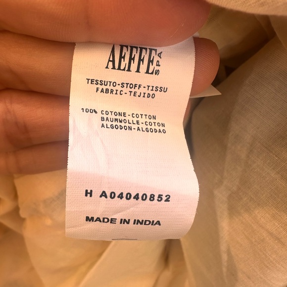 Moschino sleeveless cotton dress with flowers, with bow tie on the back - Picture 6 of 9